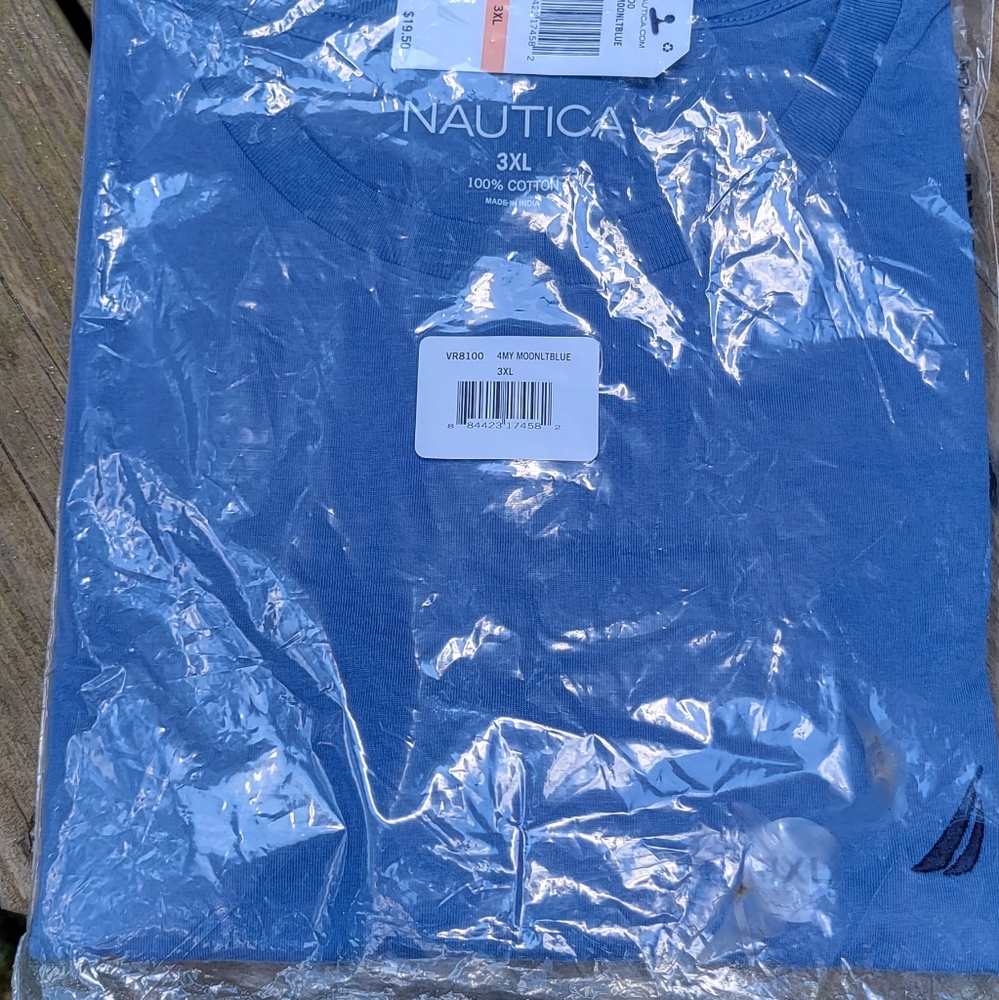 Nautica Tee shirt (short sleeve) moonlight blue